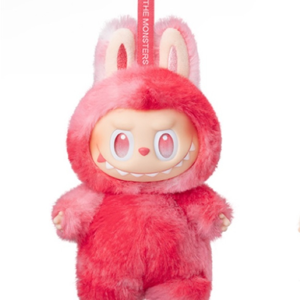 BNEW SEALED The Monsters Labubu Big Into Energy Series Plush Pendant (Love)